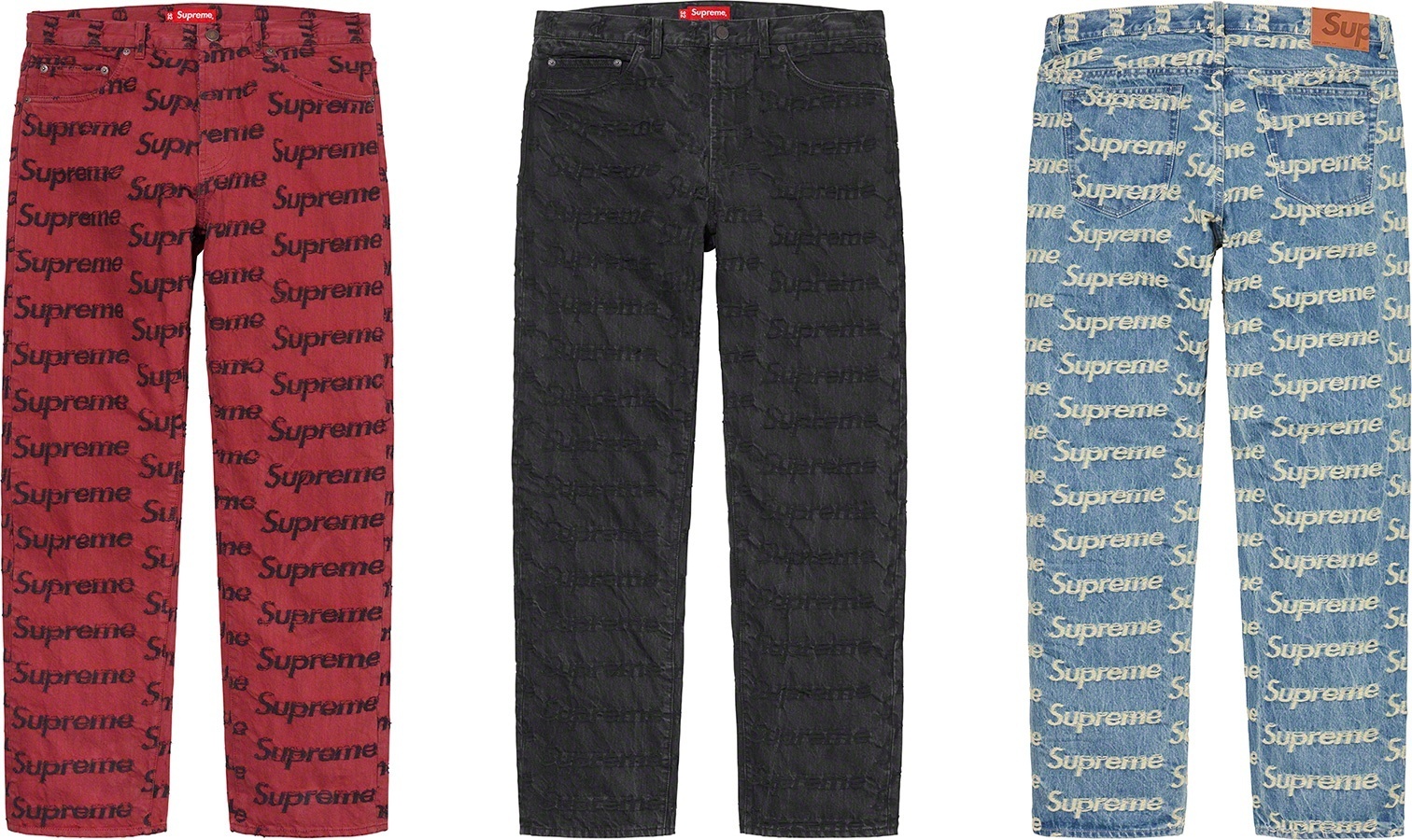 Frayed Logos Regular Jean